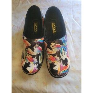 Savvy Nursing Shoes, Brandy, Nursing Clogs for Women, Size 8